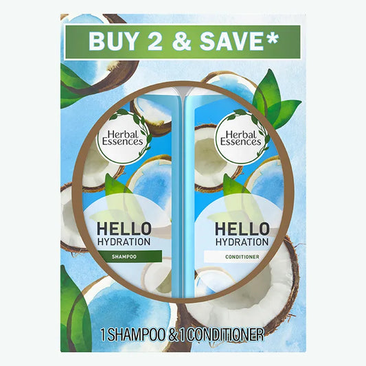 Hello Hydration Shampoo & Conditioner Bundle Pack