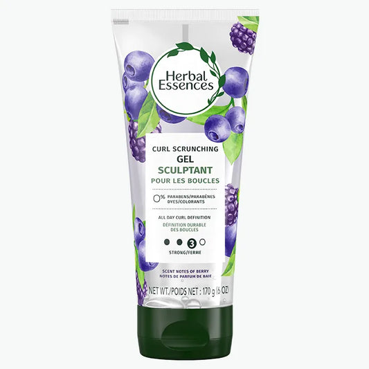 Strong Hold Curl Scrunching Gel with Frizz Control